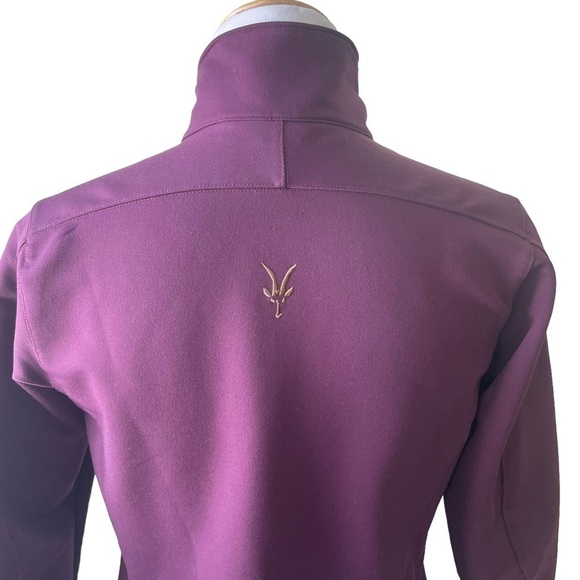 Ibex Women’s Burgundy Chute Peak Climawool Softshell Jacket Size Small - Picture 5 of 10